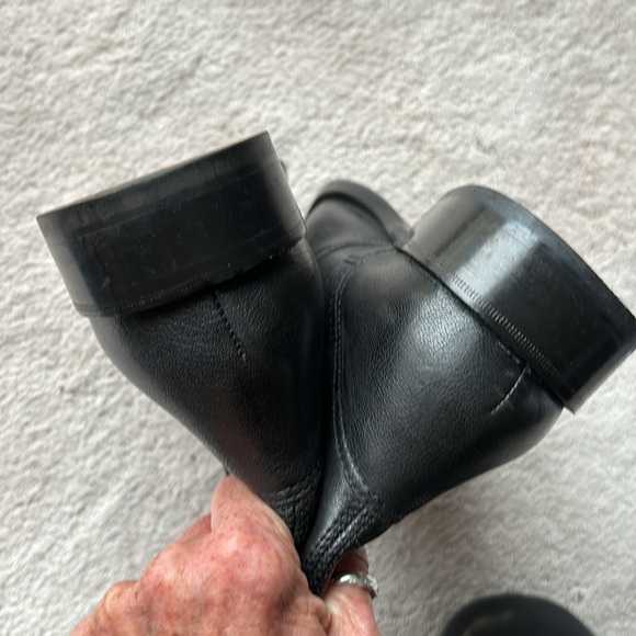 Cole Haan men’s black leather midcalf zip boot. - Picture 6 of 9